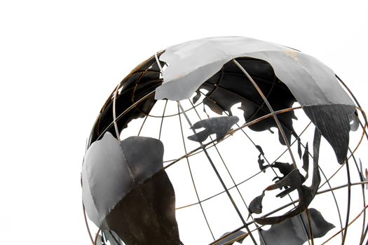 worldwide or global business in contemporary modern style
