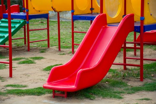 Children's playground at public park