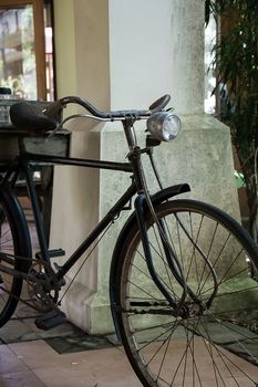 Old antique vintage bicycle - vintage effect style pictures