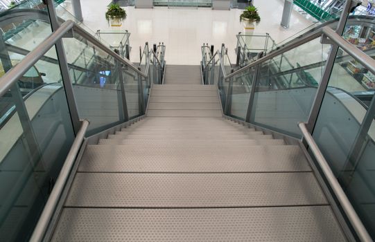 Modern staircase business interior