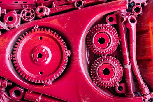 Equipment Metal background