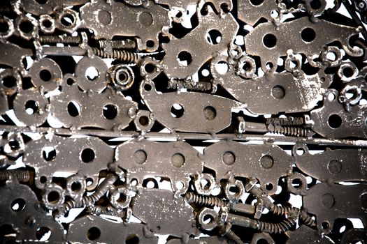 Equipment Metal background