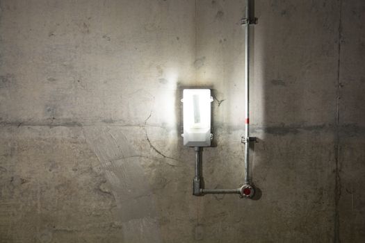 Lamps in the underground transition