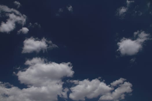 natural cloudy blue clear sky