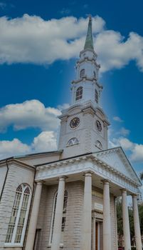 Old Presbyterian Church in Savannah
