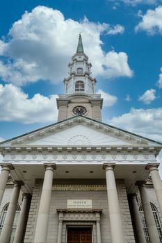 Old Presbyterian Church in Savannah