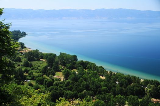 Like Ohrid landscape, pearl of Macedonia