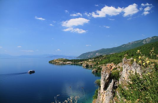 Like Ohrid landscape, pearl of Macedonia