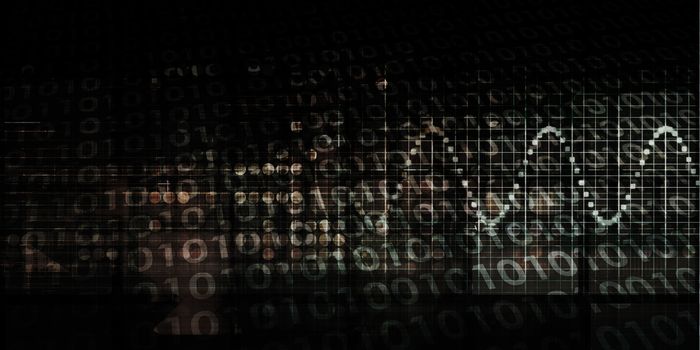 Digital Marketing Technology Abstract Background Art Concept