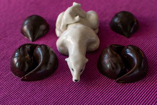 Natural and healthy home-made chocolates. Original and delicious gift for Valentine's Day or other holidays