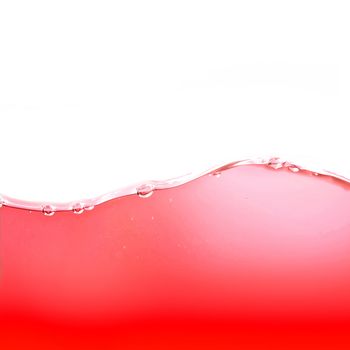 Red blood shaped in Polish flag. Abstract background. 