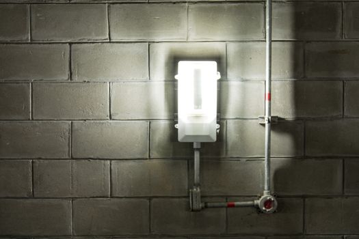 Lamps in the underground transition