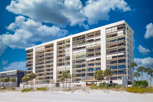 Nice resort hotel on a Florida beach