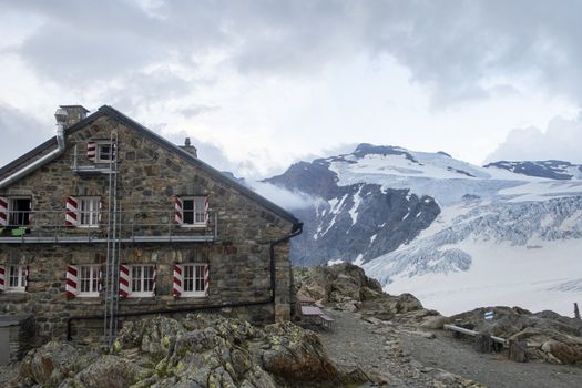 tierberglihut in the swiss alps