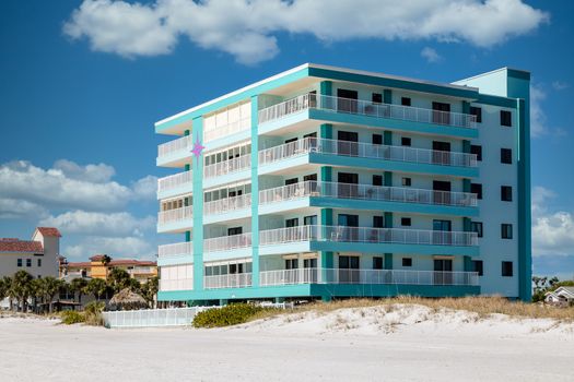 Nice resort hotel on a Florida beach