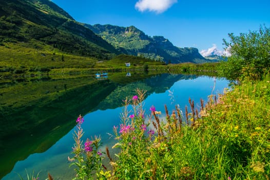lake of vernant,swiss