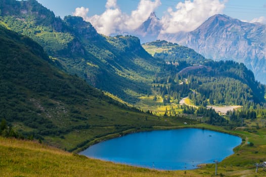 lake of vernant,swiss