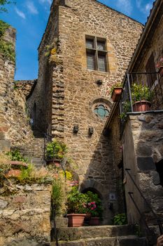 saint floret in puy de  dome in france