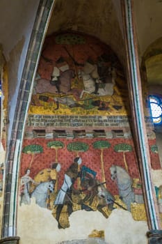 saint floret in puy de  dome in france