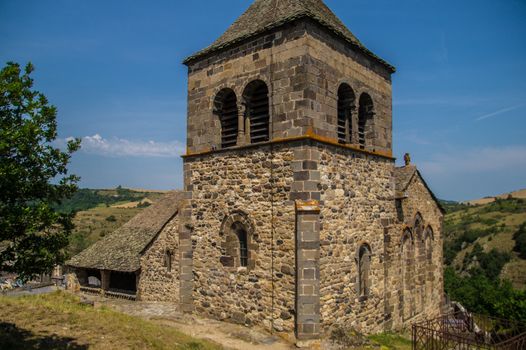 saint floret in puy de  dome in france
