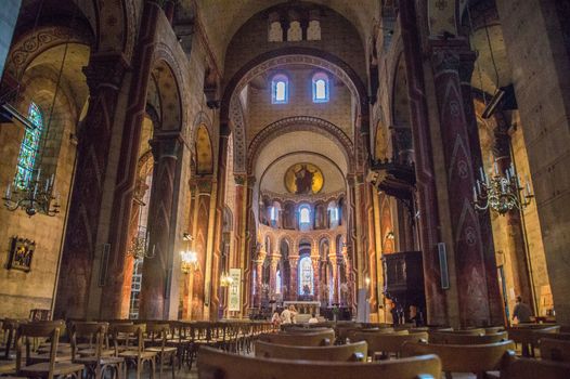 issoire in puy de dome in france