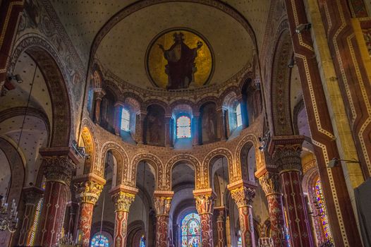 issoire in puy de dome in france