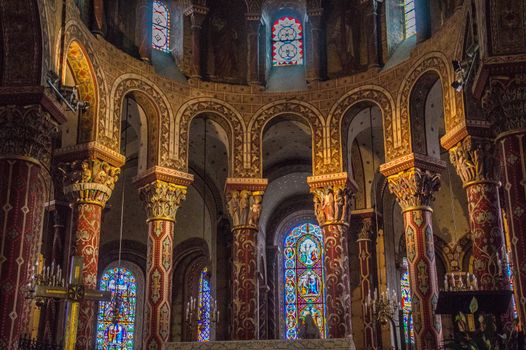 issoire in puy de dome in france