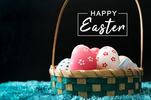 Easter egg, happy Easter sunday hunt holiday decorations
