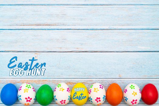 Easter egg, happy Easter sunday hunt holiday decorations