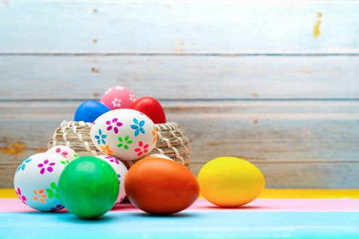 Easter egg, happy Easter sunday hunt holiday decorations