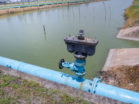 the Control knobs for big water blue pipes