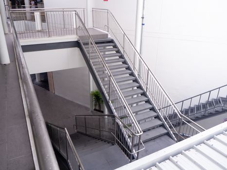 emergency exit ,   Staircase in modern modern building