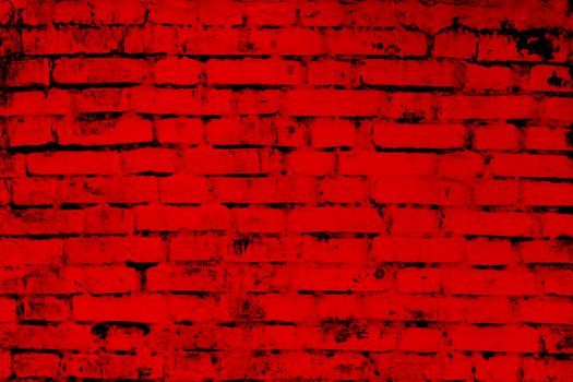 red wall as background