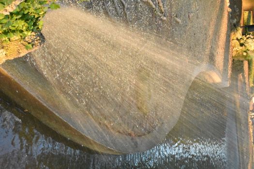 splash fountain of the promenade terni