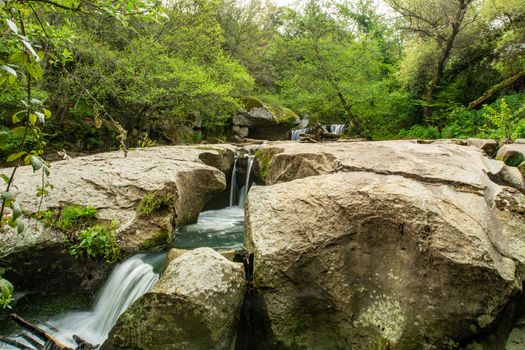 waterfalls ditch castle soriano chia viterbo