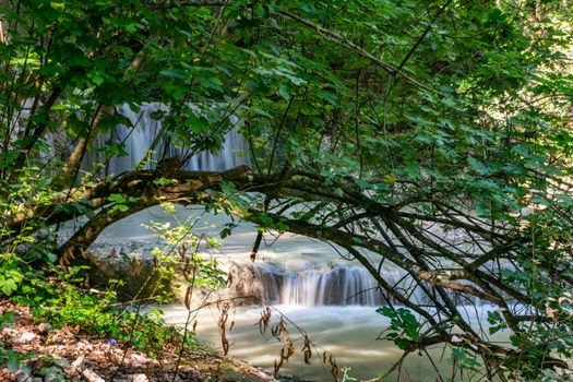 pisciarelle waterfall locality rocca Sanzenone