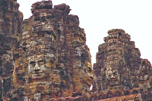 Bayon temple angkor thom, angkor wat, siem reap cambodiaBayon temple angkor thom, angkor wat, siem reap cambodia