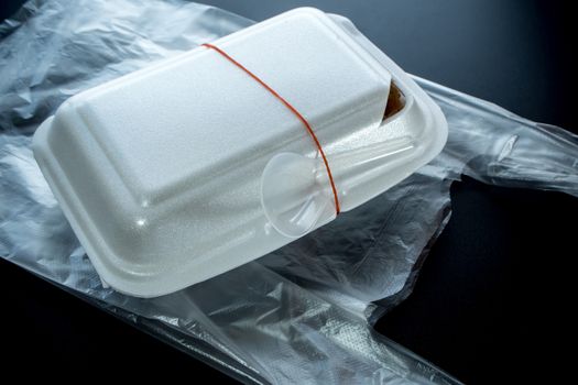 Foam box and Plastic packaging of Street food