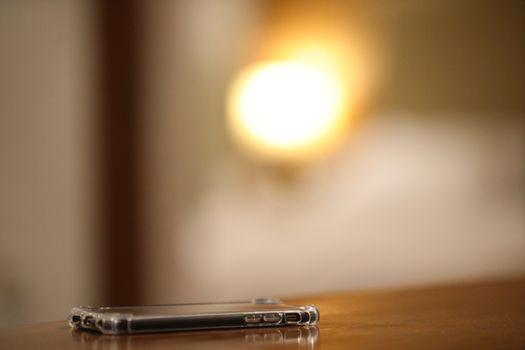 Cell phone on a Table