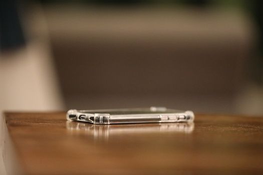 Cell phone on a Table