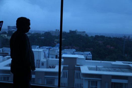silhouettes at Window