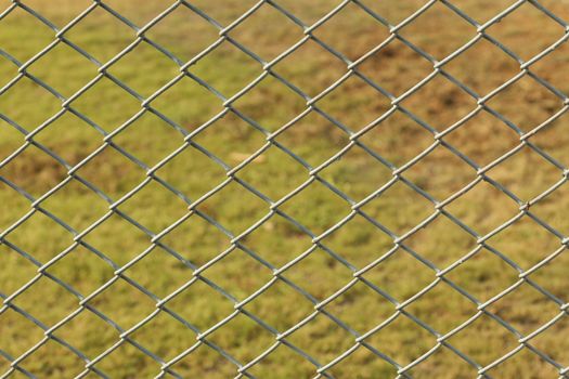 Abstract Metal Fence net