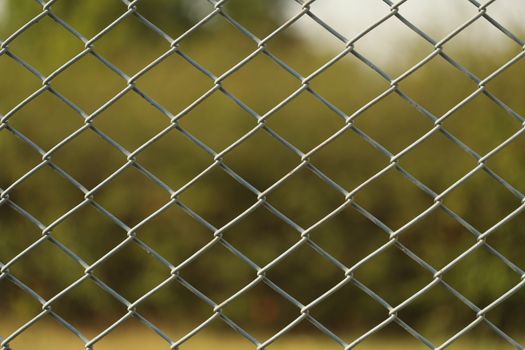 Abstract Metal Fence net