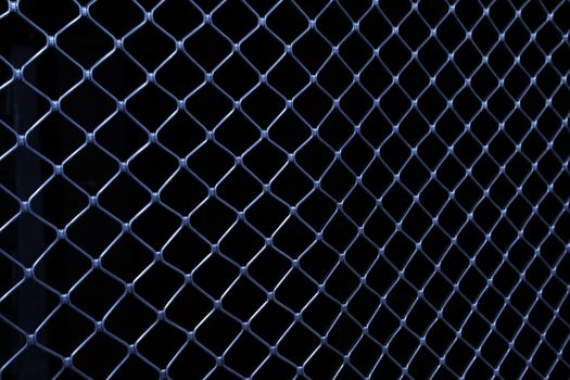 Abstract Metal Fence net