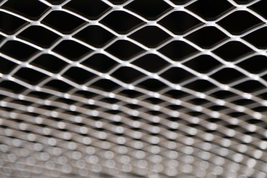 Abstract Metal Fence net