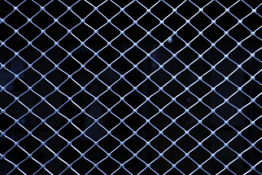 Abstract Metal Fence net