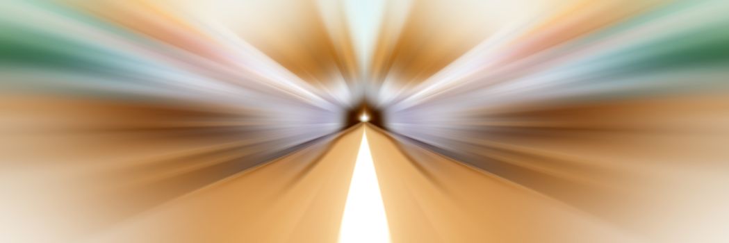 Dynamic lines of light. Light from central point. Flash Light. 