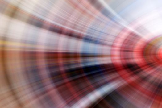 Abstract round background. Circles from the center point. Image of diverging circles. Rotation that creates circles.