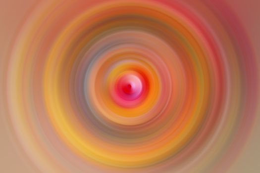 Abstract round background. Circles from the center point. Image of diverging circles. Rotation that creates circles.