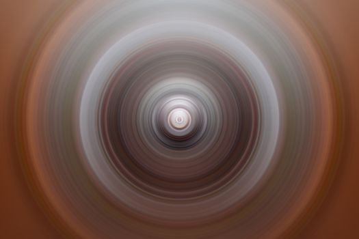 Abstract round background. Circles from the center point. Image of diverging circles. Rotation that creates circles.